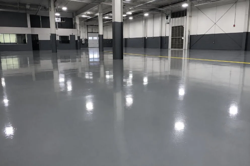 Salón con paredes lisas y pintadas tras eliminar el gotelé